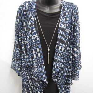 Tiana B. Womens sz 8 dress w/Necklace like new